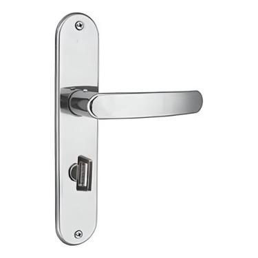 Imagem de Fechadura Banheiro Wc Inox Polido 2800/71 Aliança Premium Cor Aliança 