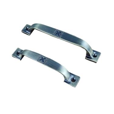 Imagem de CXYFQUUK Puxador para móveis armários de cozinha gaveta guarda-roupa puxador de armário cômoda puxadores de porta de madeira 2 peças (163 mm)