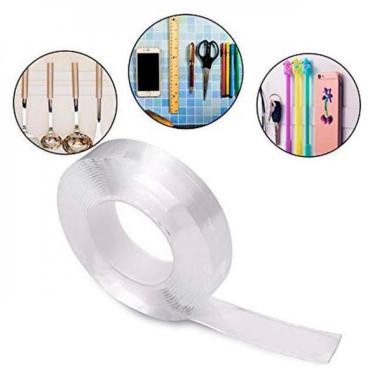 Imagem de Fita Adesiva Grip Tape Dupla Face Lavável Reutilizável