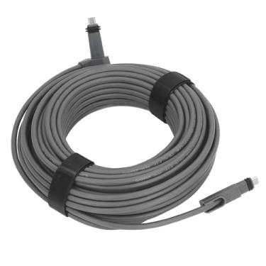 Imagem de Acouto Cabo de Extensão de Substituição Retangular V2 Gen2 - IP68, Transferência de Dados de 1200 Mbps Com 2 Buchas de Alimentação de Cabo, Ideal para Uso Interno/externo (33 pés (10 m))