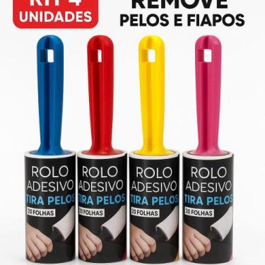 Imagem de Rolinhos Adesivos Tira Pelos  Remove pelos - tings, 4 unidades