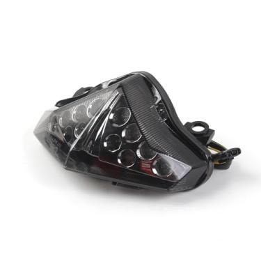 Imagem de Lanterna traseira de LED fumê Arashi para Kawasaki Ninja EX650 ER6N ER6F 2010-2012, luz traseira de freio de seta, acessórios de substituição integrados para motocicleta
