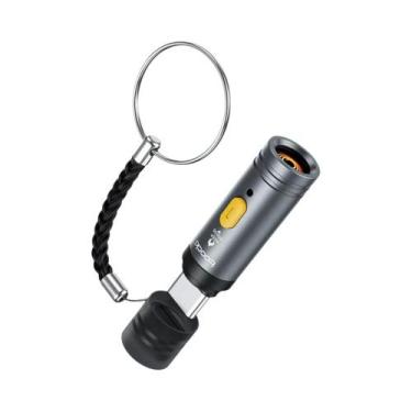 Imagem de Isqueiro Elétrico Tipo C Mini Portátil Sem Chama Compacto Para Viagens