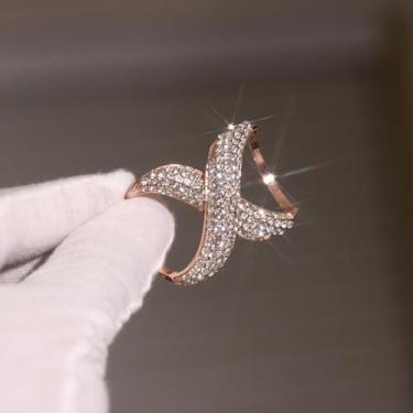 Imagem de Cachecol de seda infinito strass broche para mulheres moda cristal X corrente xale cachecóis fivela clipe broches delicados vestido acessórios casamento aniversário joias presente, Medium, Zinco, Sem