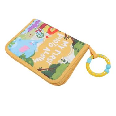 Imagem de TOPINCN Bebê Pano Macio Livro de Fotos Meu Primeiro álbum de Família Contém Fotos Tecido Flexível Resistente a Rasgos à Prova de Mastigação para Recém-nascidos Crianças