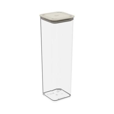 Imagem de Pote Hermético Poliestireno 1,8L Coza Modo Empilhável Light Gray
