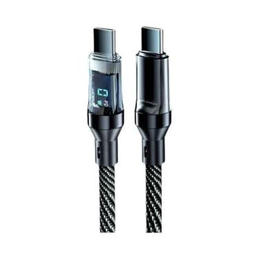 Imagem de Cabo De Carregamento Rápido USB C Para C De Alta Potência 30W-120W Com