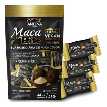 Imagem de Doce Energético de Banana Canela e Macca Perua na Preta Sem Adição de 