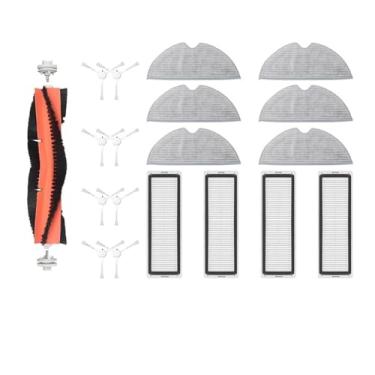 Imagem de Compatible With Xiaomi MI Robot Vacuum Mop 2 Pro Plus STYTJ02ZHM Accessories Vacuum Cleaner Spare Parts Replacement Brush Filter Mop Cloth(Light yellow)