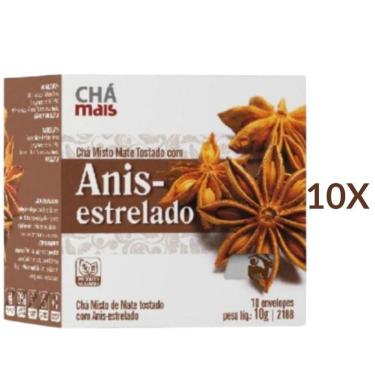 Imagem de Chá Misto Mate Tostado com Anis-Estrelado Vegano Cx. com 10 Sachês Kit 10-Unissex