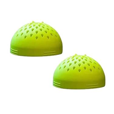 Imagem de Tampa de coador de lata de silicone 2 peças - escorredor de latas sem BPA, fácil de limpar para latas de tamanho padrão - escorredor de cozinha durável para drenar atum (verde - 2 peças)