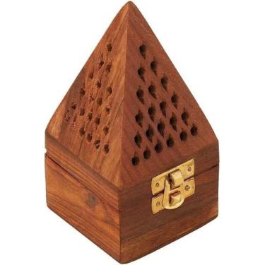 Imagem de Porta-bastões de incenso Bless International Wooden 12,7 cm
