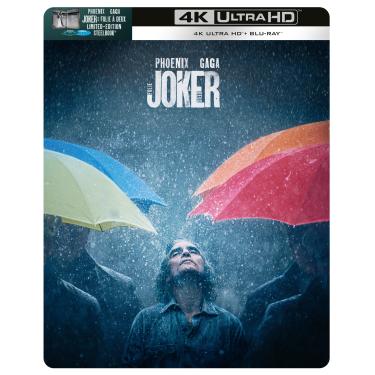 Imagem de Joker: Folie à Deux Steelbook (Rain) [4K Ultra HD] [2024] [Blu-ray] [Region Free] [4K UHD]
