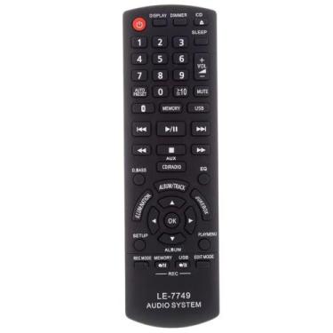 Imagem de Controle Remoto Para Som LE-7749 Áudio System - Lelong