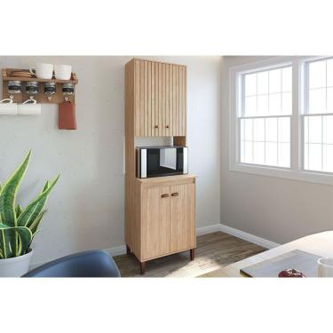 Imagem de Paneleiro De Cozinha Torino C- 4 Portas 63cm Mel - Movelbento