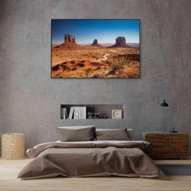 Imagem de Quadro Monument Valley 60x40 Cm Adesivo Fotográfico