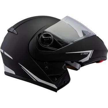 Imagem de Capacete Peels U-rb2 Escamoteável Robocop Oculos Solar, 60