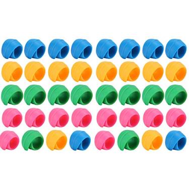 Imagem de SPOOL HUGGERS CLIP DURÁVEL ORGANIZADOR DE LINHA DE SILICONE ACESSÓRIOS DE COSTURA 40 PCS
