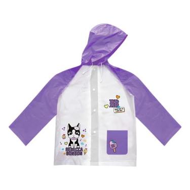 Imagem de Estojo Escolar Infantil Com Divisórias, Tema Unicórnio, para Menina, Organizador de Material (Roxa)