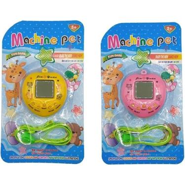 Imagem de Bichinho Virtual Tamagotchi Retro 168 Animais – Jogo Interativo Educativo, Portátil, Divertido e Perfeito para Presentear Crianças