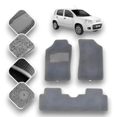 Imagem de Tapete Automotivo Kapazi Para Uno Way - 2011 A 2023 (cinza)