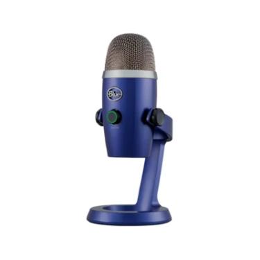 Imagem de Microfone Logitech Blue Yeti Podcast, Condensador ,USB, Nano, Azul - 988-000089
