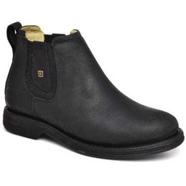 Imagem de Botina Masculina Zebu Couro Legítimo Original Durável Leve e Estilosa-Masculino