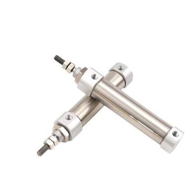 Imagem de FLKPIEGRH CDJ2B 10/16 Cilindro Pequeno com Curso Ajustável/XC9 Mini Cilindro Micro Acessórios Telescópicos (CDJ2B16x175)