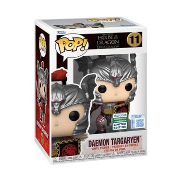 Imagem de Funko Pop! TV: HOT - Prince Daemon com capacete - Casa do Dragão - Boneco colecionável de vinil - Ideia de presente - Mercadoria oficial - Brinquedo para crianças e adultos - Fãs de TV