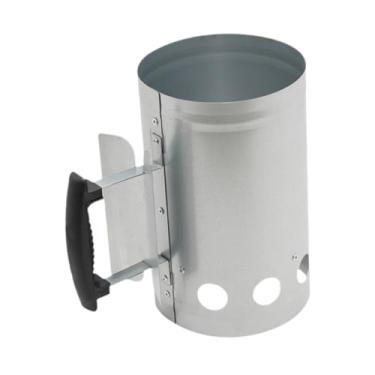 Imagem de IEUDNS Acendedor de carvão multifuncional para churrasqueira, portátil e fácil de usar, ideal para churrasco ao ar livre, jardim e camping.