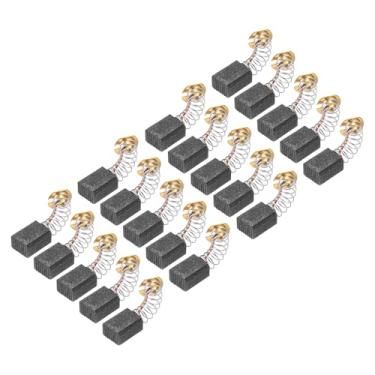 Imagem de PATIKIL Escovas de carbono 0,51 x 0,35 x 0,220 polegadas para motores elétricos, ferramenta elétrica, moedor angular, serra de mesa, reparo de peças sobressalentes, 20 pacotes