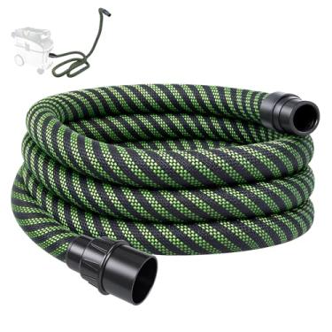 Imagem de Mangueira extratora de poeira D27/32x3,5M para mangueira de sucção a vácuo Festool, compatível com Festool Ct 26/36/48 Ct 15/25 Ct Mini e Ct Midi Vacumm, adequada para lixadeiras, serra de esteira e