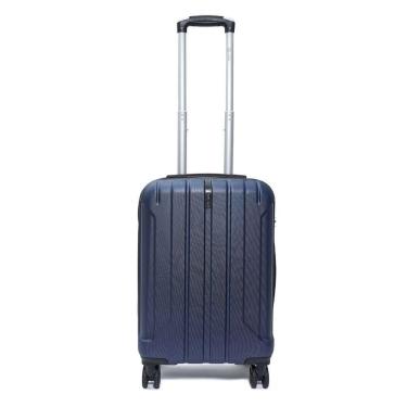 Imagem de Mala De Viagem De Bordo P- 10kg Em Abs Com Rodinhas 360º Removíveis E Leve - Padrão Anac - Qualis Azul Mb003