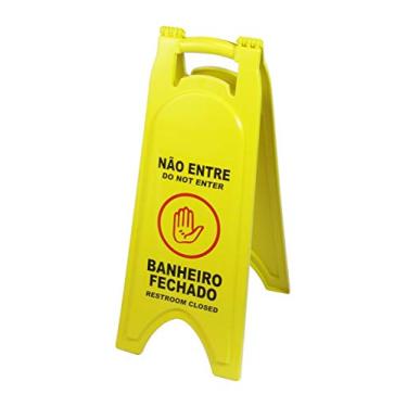 Imagem de Placa Sinalizadora Banheiro Fechado JSN