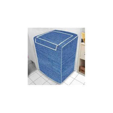 Imagem de Capa Protetora para Máquina de Lavar, Material PVC e Polipropileno, Tamanho M, 64cm x 89cm (Frente), 64cm x 98cm (Costas), Compatível com Consul e Brastemp