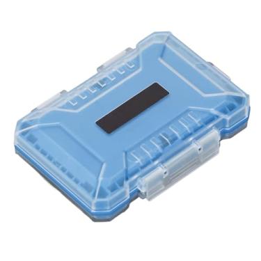 Imagem de Ymiko Estojo Organizador de Cartão de Memória Com Design Resistente à água e à Prova de Choque para Cartões SD, MicroSD, SIM Comporta 12 Cartões, Solução de Armazenamento Compacta para Viagens e Uso