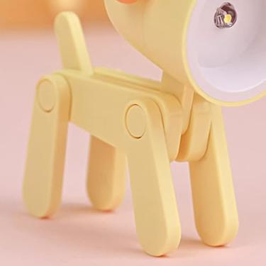 Imagem de YWBL-WH Mini Luz Noturna Fofa para Animais de Estimação, Lâmpada de Mesa LED Kawaii Com ângulos Ajustáveis, Iluminação Suave para Quartos e Quartos de Crianças (#12)