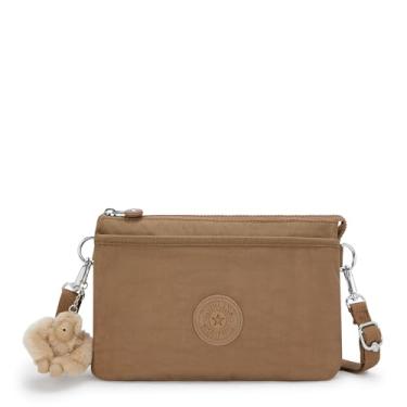Imagem de Kipling Bolsa tiracolo feminina RiRi, Bronzeado precoce, 9.5''L x 6.25''H x 2.5''D, Kipling Bolsa tiracolo feminina Riri