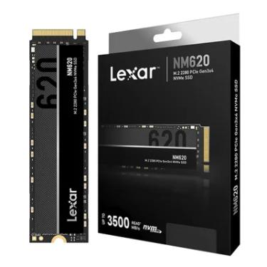 Imagem de Ssd 512Gb M.2 NVMe PCIe Gen3x4 3500mb/s Leit -2400mb/s Grav LNM620X512G-RNNNU Lexar
