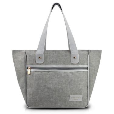 Imagem de Bolsa Shopper Jacki Design - Joy Cinza Claro