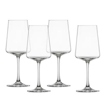 Imagem de Schott Zwiesel MioVino Copo de cristal feito na Alemanha, 368 g, vinho branco (conjunto de 4), transparente