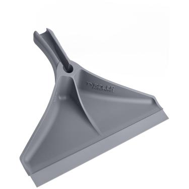 Imagem de Pá de lixo com alça da Ravmag - Estrutura de borracha natural sólida - 101,6 cm de cabo longo - Design em pé - Acomoda qualquer vassoura/escova de mão - Melhor pá de lixo para casa/lobby/loja