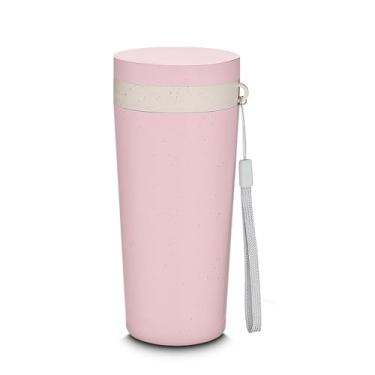 Imagem de Copo Plástico em Fibra de Trigo - Rosa Claro, 300ml