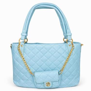 Imagem de Bolsa Feminina Elegante com Alças de Ombro e Alça Longa Ajustável Sint