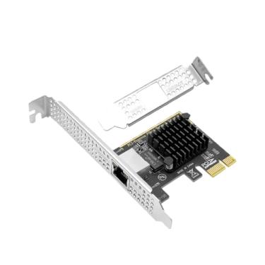 Imagem de Tangxi Placa de Rede PCIe de 5 Gbps Com Perfil Extra Baixo, Adaptador de Rede PCIe para 5 Gigabit Ethernet para Chip RTL8126, Placa Multi Gigabit Ethernet (5G/2,5G/1G/100Mbps)