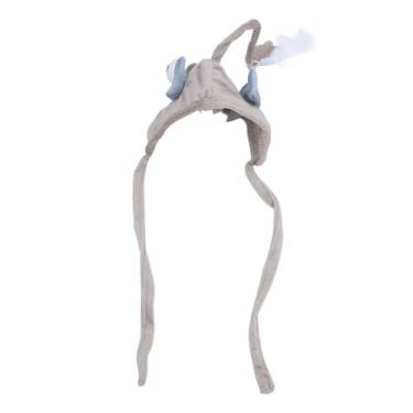 Imagem de Brrnoo Chapéu Teaser para Gatos, Brinquedo Interativo para Gatos Com Tecido Macio e Fibras Curtas de Pelúcia, para Com Pescoço de 24 a 30 Cm