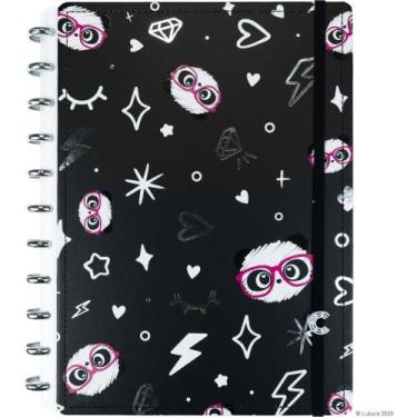 Imagem de Caderno Inteligente Grande Luluca Pandalu STAR 80 Folhas 215X280MM