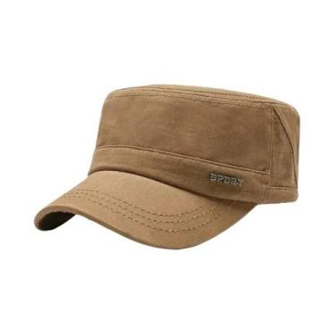 Imagem de Boné Estilo Militar Masculino Casual De Primavera E Outono Com Visor D