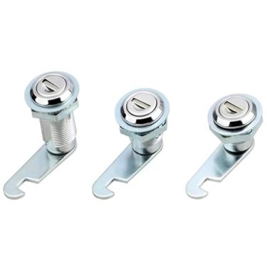 Imagem de Fechadura de câmera com prova de 16 20 30 mm para caixa de correio ao ar livre armário de arquivo caixa de ferramentas armário móveis ferragens MX06 1 peça (chave semelhante 30 mm)