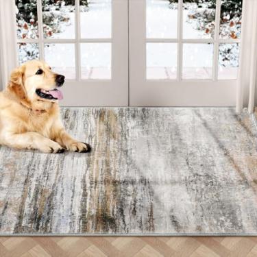 Imagem de COMSLE Tapete de porta macio absorvente interno para entrada frontal lavável à máquina tapetes de entrada para patas enlameadas para patas enlameadas tapetes antiderrapantes 50,8 cm x 81,3 cm capacho